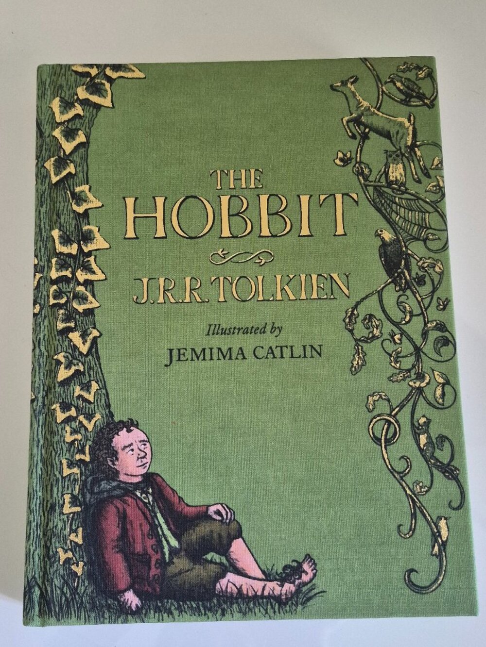 The Hobbit J.R.R. Tolkien Illustrated Hardcover (Jemima Catlin Edition) 2013